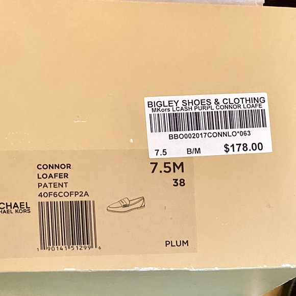 Michael Kors patent leather loafers size 7.5/38 women’s - Picture 8 of 15